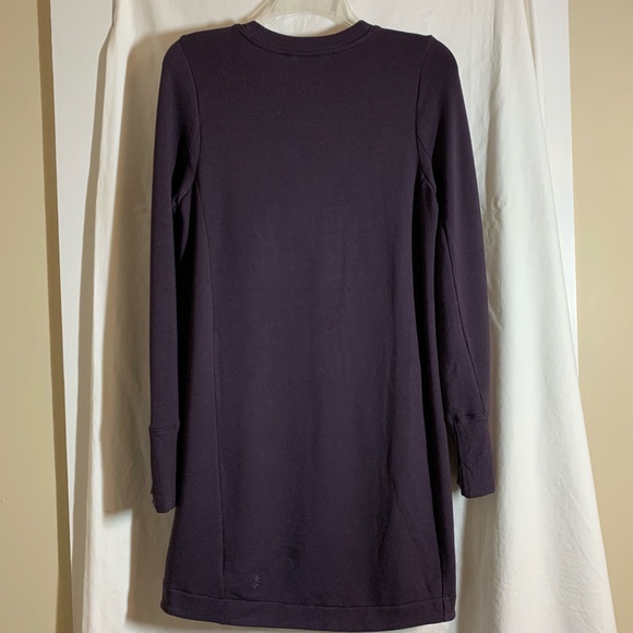 Athleta 'Coaster Luxe Sweatshirt Dress' in dark purple - Picture 7 of 11